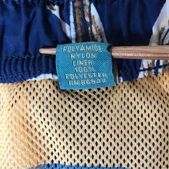 Tommy Bahama Men's Swim Trunks Blue Orange Floral Tropical Mesh Lined Beach - Picture 12 of 12